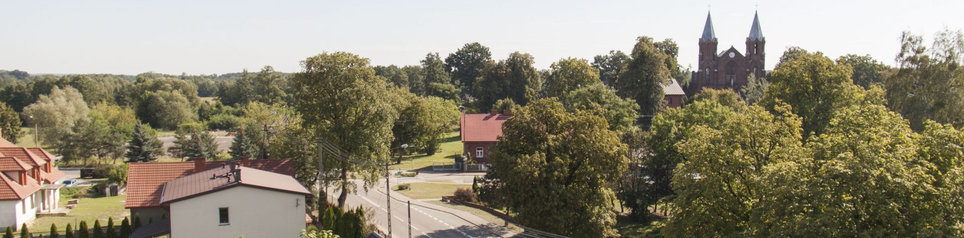 panorama gminy Leoncin